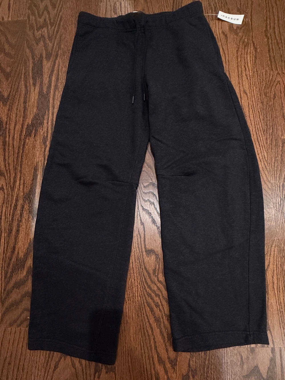 PacSun Black Relaxed Drawstring Sweatpants
